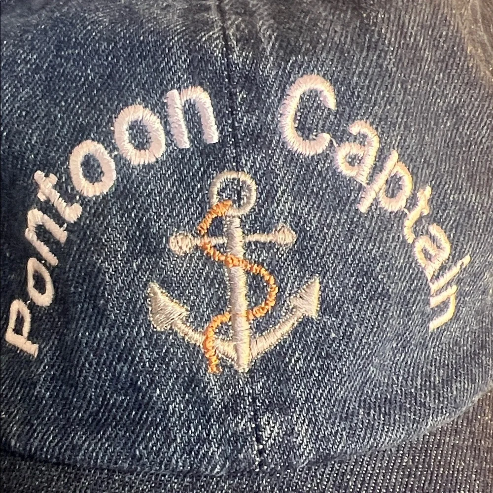 Pontoon Captain Navy Blue Hat